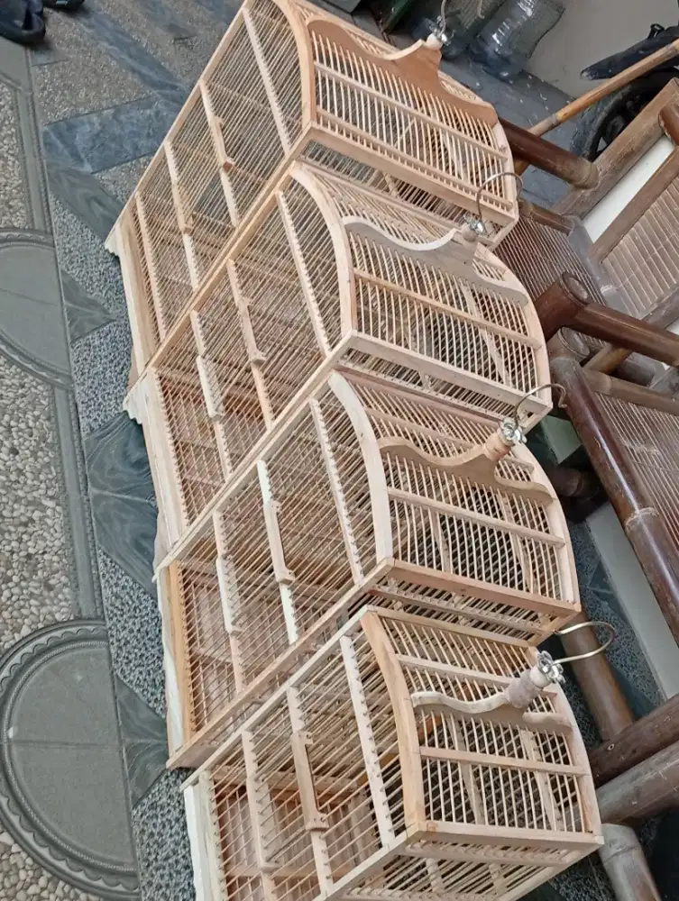 Sangkar kotak isi 4 super murah