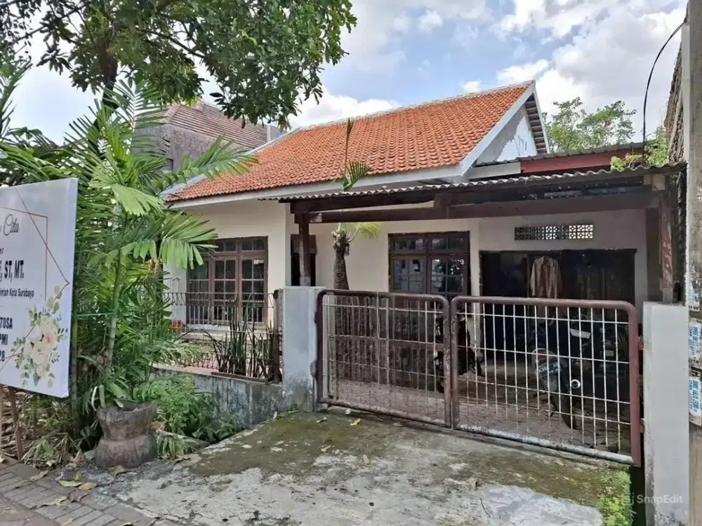 Rumah Hitung Tanah Rungkut Penjaringan Strategis dekat UPN dan MERR