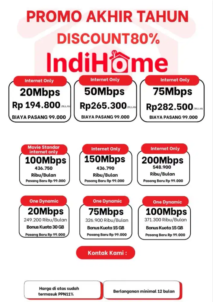 indihome/Indibiz/wifi id layanan khusus internet bulanan murah
