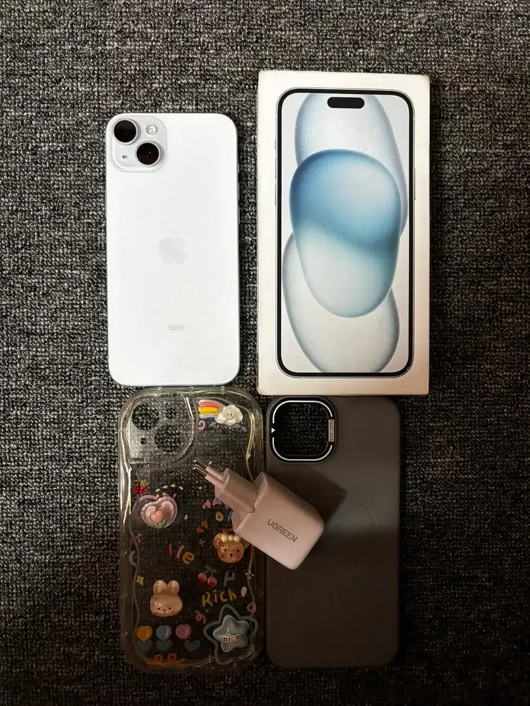 Iphone 15 plus 128gb ibox garansi on
