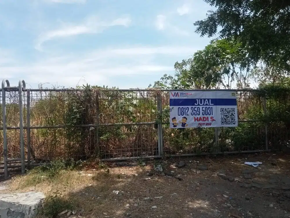 Dijual Tanah Raya Sukomulyo Manyar Gresik Strategis Selangkah Tol SHM