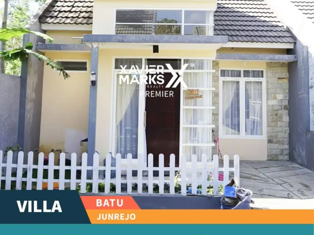 Rumah Villa Super Murah Siap Huni di Junrejo Batu 500 Jtan