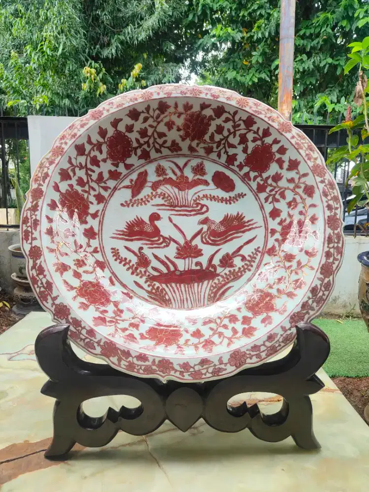 Antik & display piring 46 cm