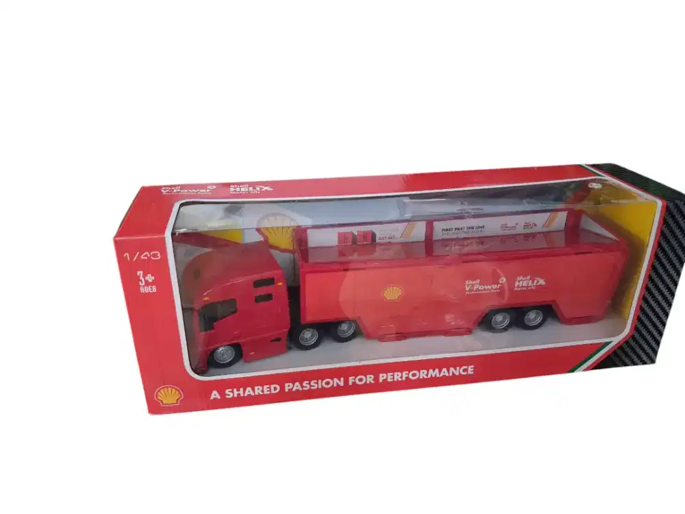 DIECAST Mainan Koleksi SHELL TRUCK