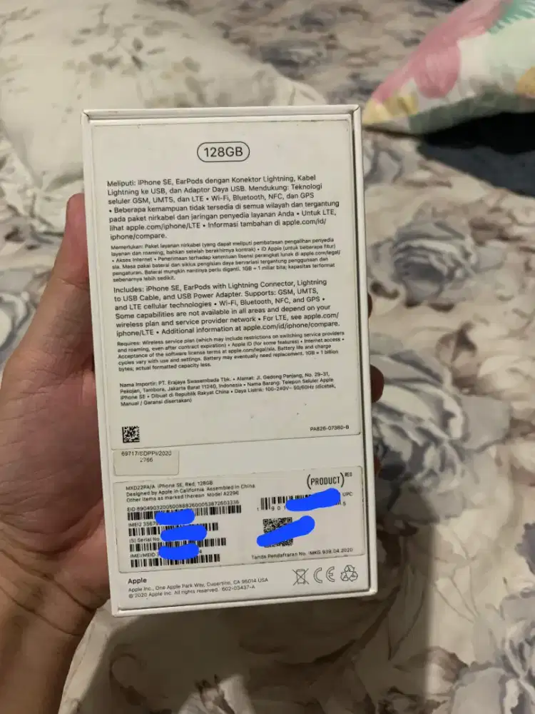 Iphone SE 2 128G Ex IBOX Fullset No Minus