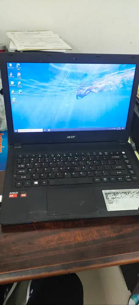 Dijual Laptop Acer AMD A8-6410 APU