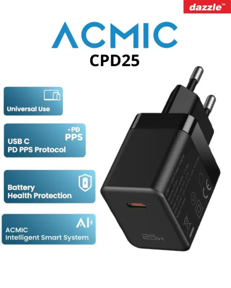 Adaptor ACMIC CPD25 Type C 25W