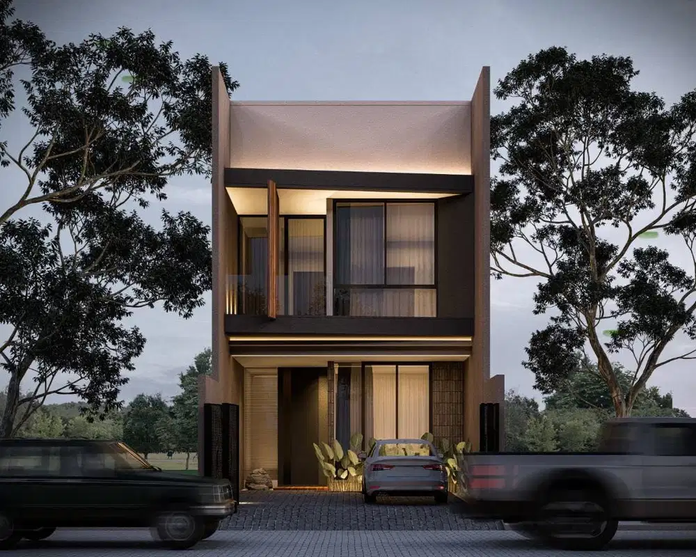 Dijual Rumah Manyar Kertoadi 2 Lantai Minimalis Baru Premium