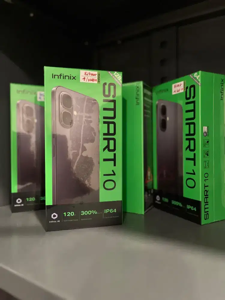 INFINIX SMART 10 4/64 4/128 NEW GARANSI RESMI