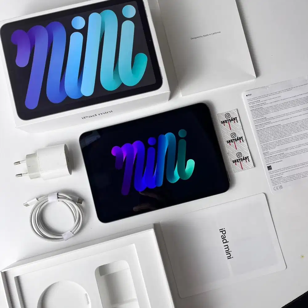 iPad Mini 6 64gb Spacegray Minus Finger Print Off