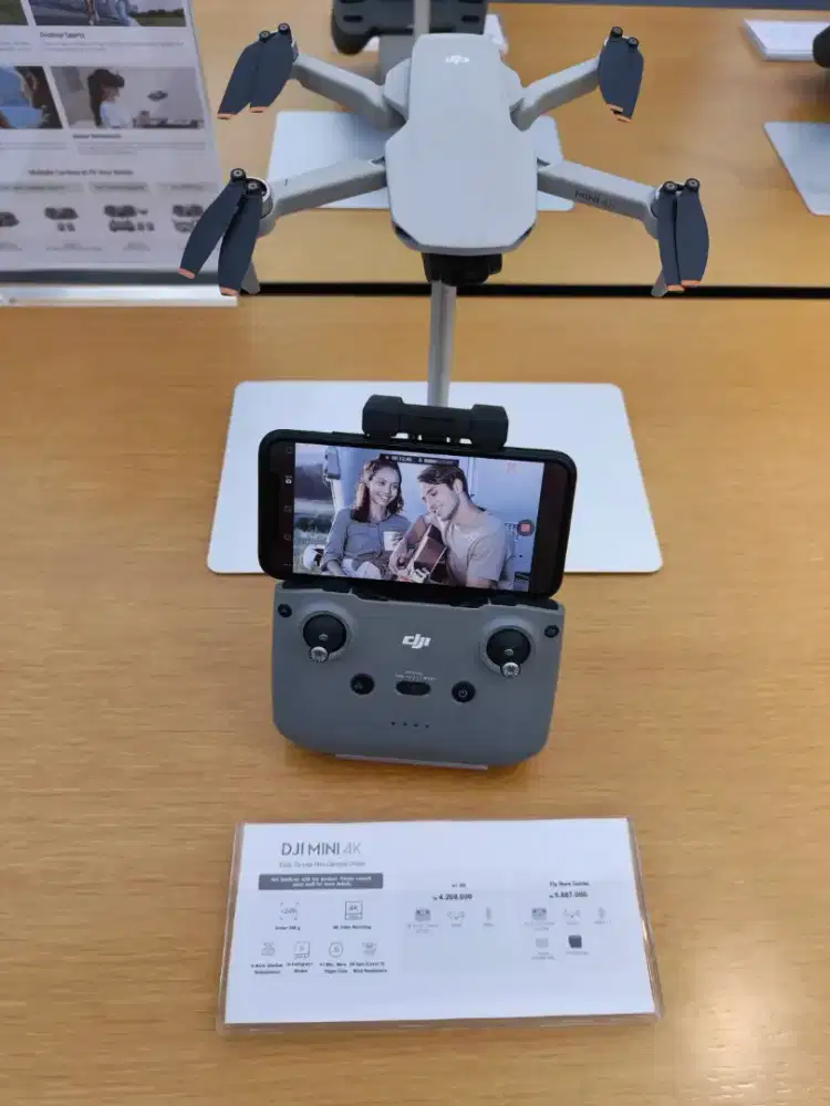 DRONE DJI MINI KAMERA 4K BISA KREDIT GRATIS 1 KALI CICILAN