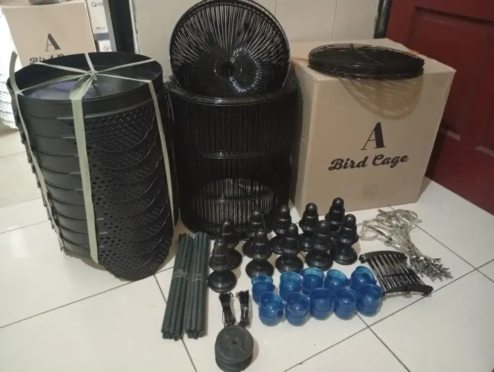 Sangkar burung grosir (1 box isi 10pcs)