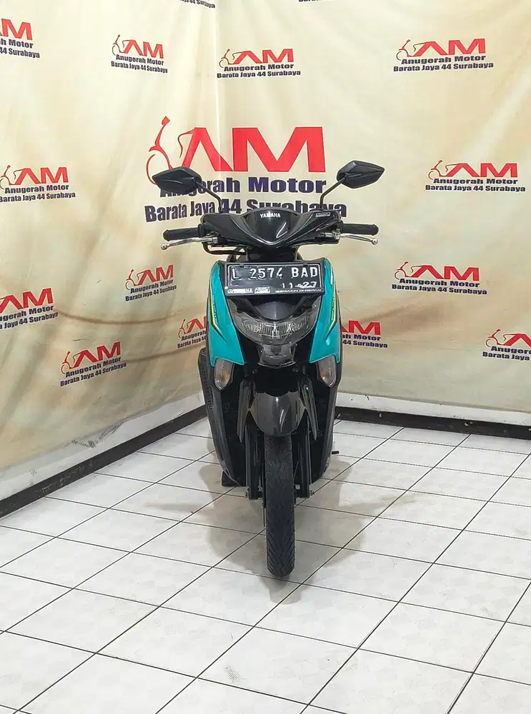 yamaha Gear 125 Tahun 2022 warna Hijau tosca