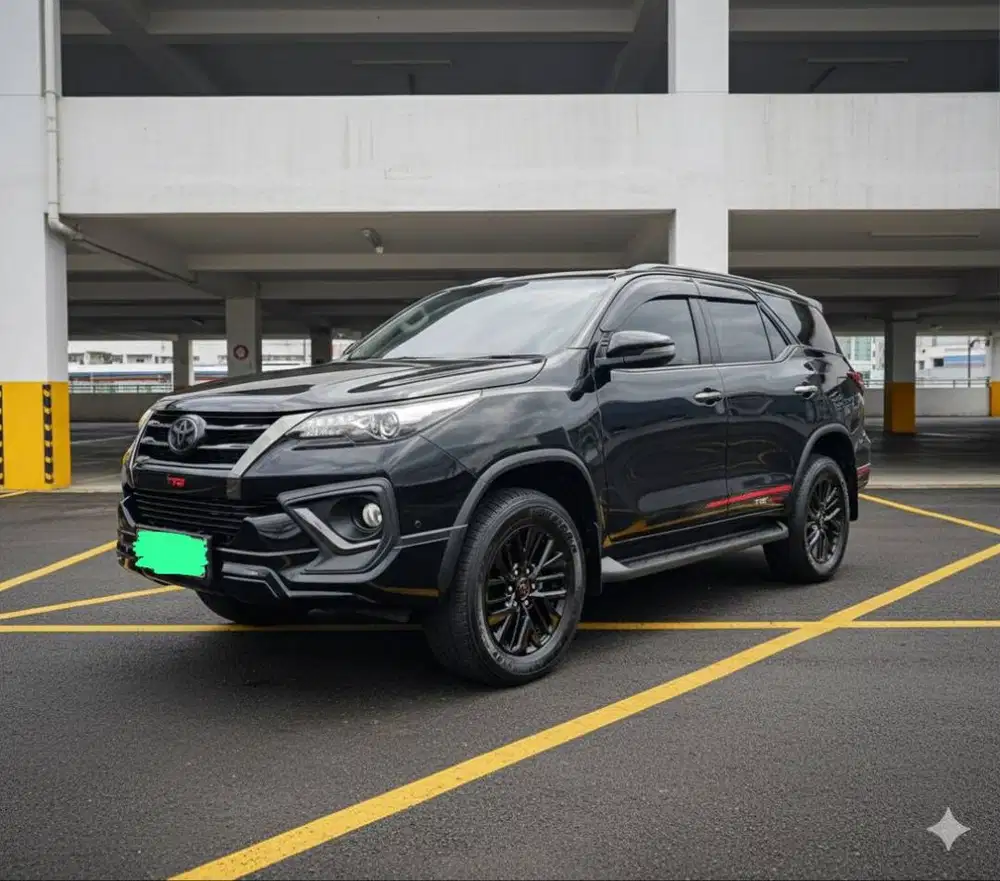 Toyota Fortuner VRZ 2.4 G TRD Sportivo 2020 – Black on Brown Interior
