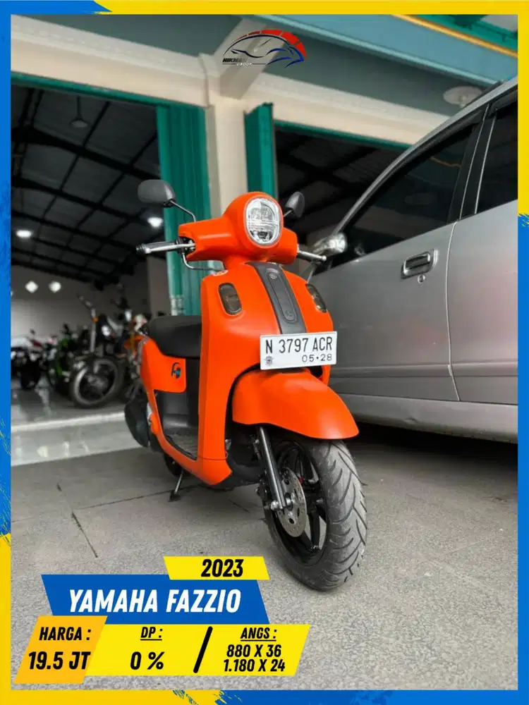 YAMAHA FAZZIO 2023 MESIN AMAN BOLOH HIKMAH MOTOR KEPUH MALANG