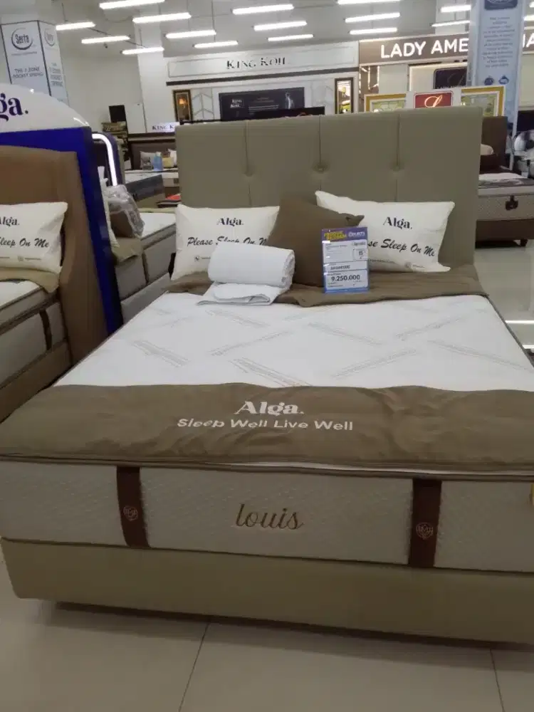 ALGA QUEEN MATTRES 160x200CM LOUIS