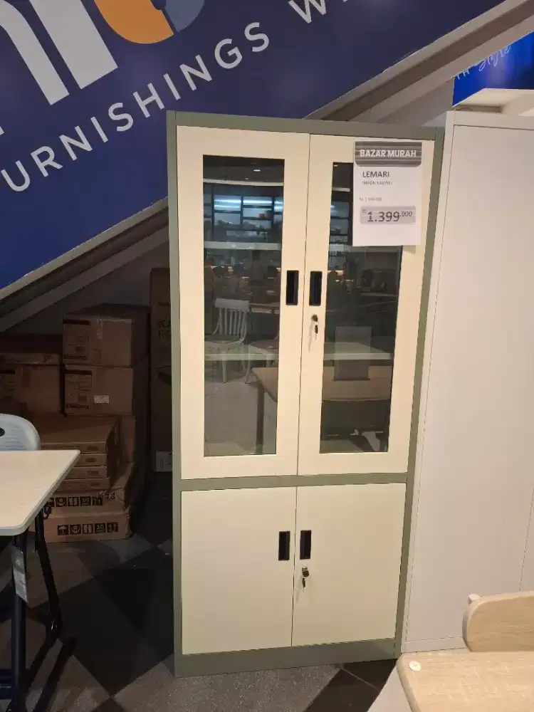 LEMARI ARSIP BESI 1JT AN TERMURAH