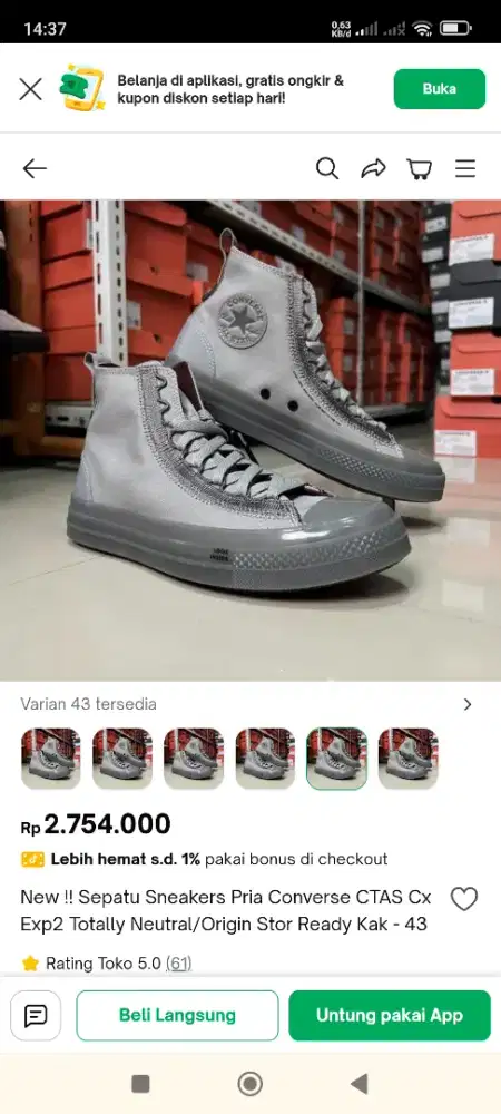 Sepatu Converse Chuck Taylor All Stars