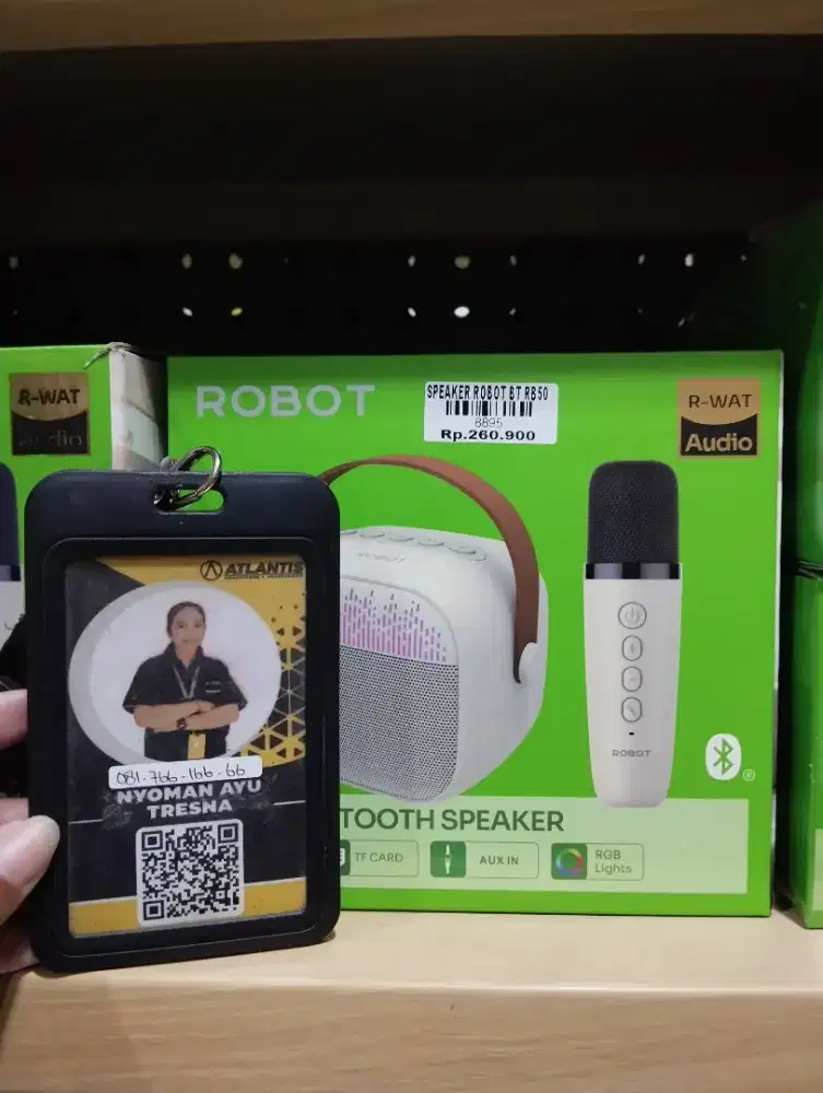 SPEAKER ROBOT BT RB50 | ATLANTIS DAHSYAT