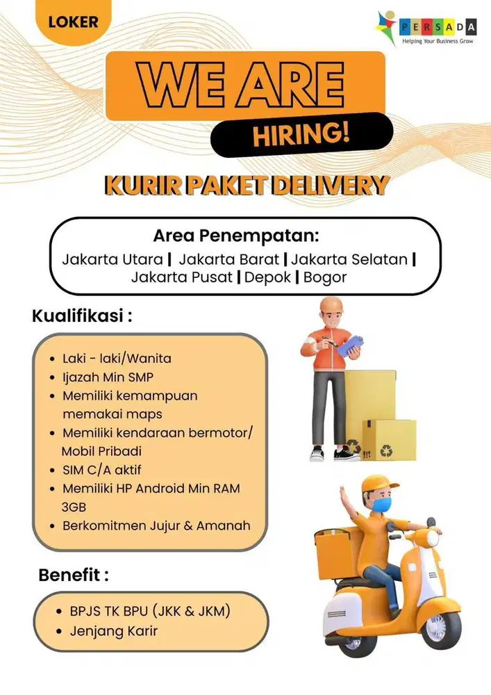 Kurir Motor Last Mile SPX