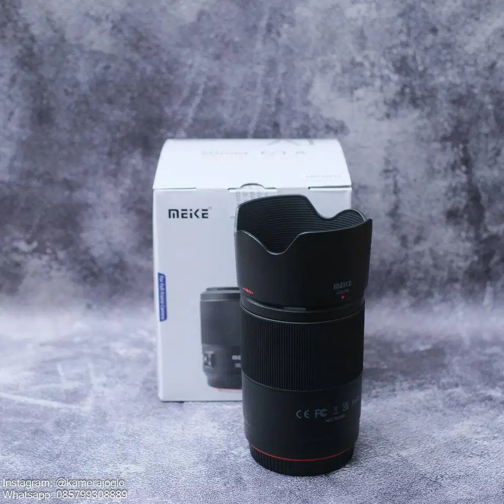 jual kamera meike 50mm for nikon kondisi bagus