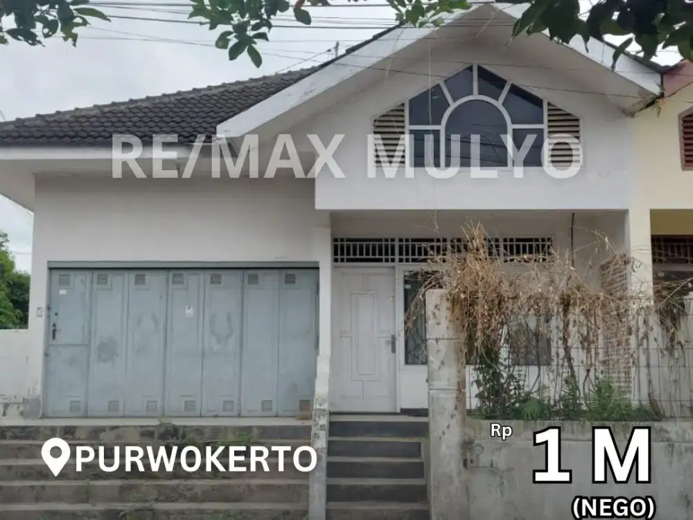 Dijual Rumah + Kios untuk Full Bangunan Wilayah Purwokerto Utara