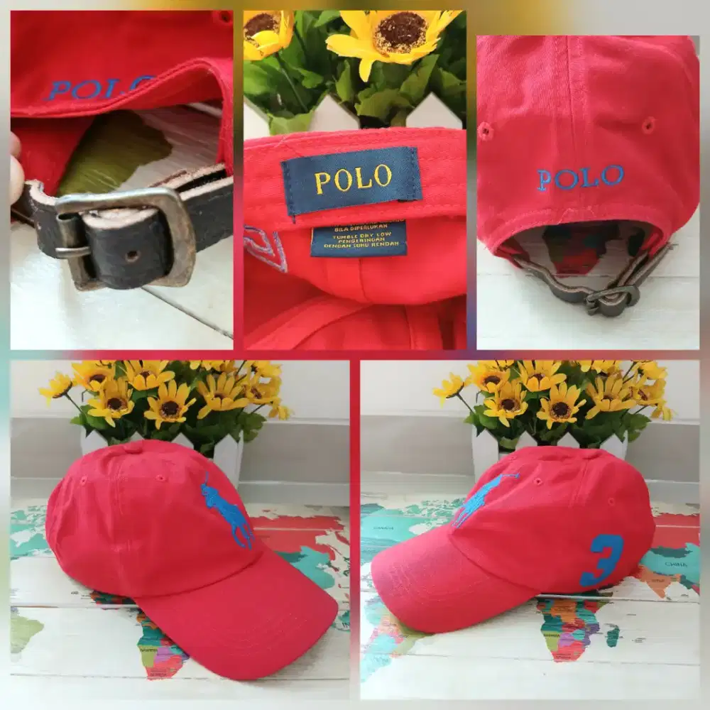 Topi Polo Ralph Lauren cap, ori, preloved