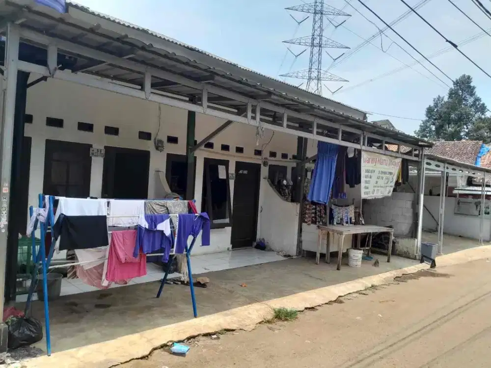 KONTRAKAN HARGA MURAH FULL TERISI DEKAT JALAN UTAMA LOKASI DESA BABAKAN CISEENG PARUNG BOGOR