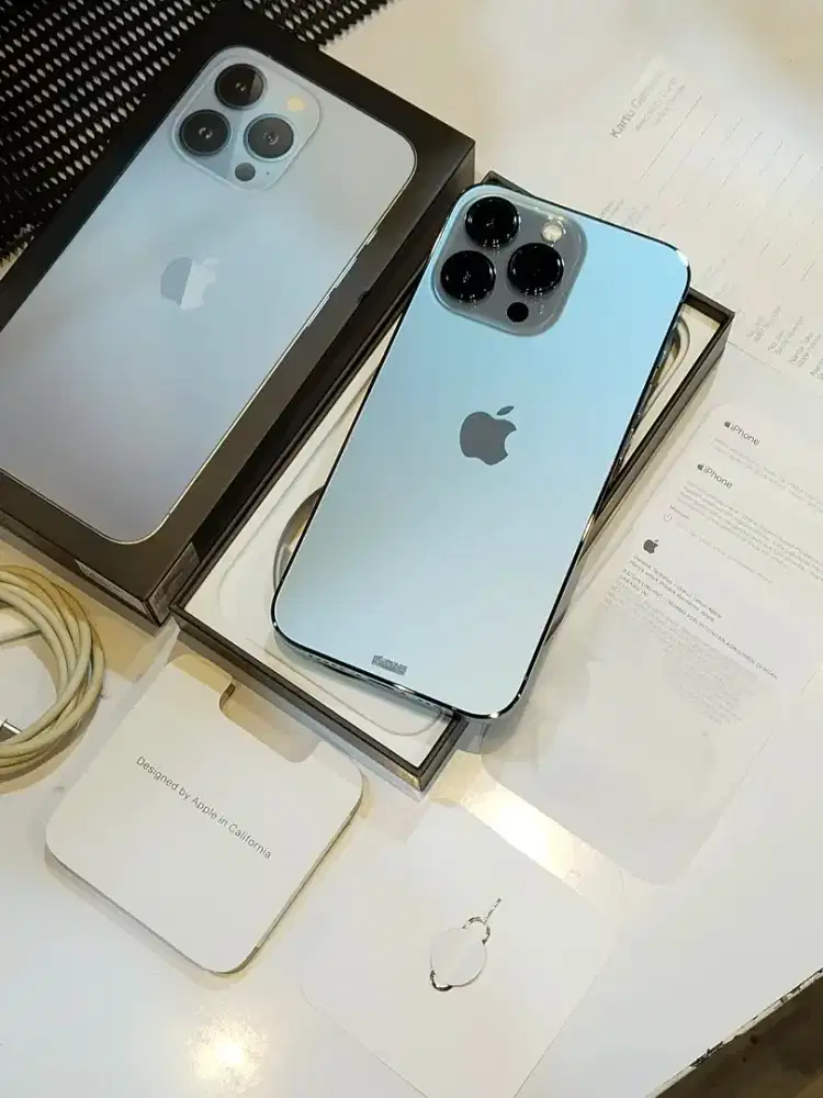 iPhone 13 Pro 128GB SierraBlue iBox RESMI INDONESIA