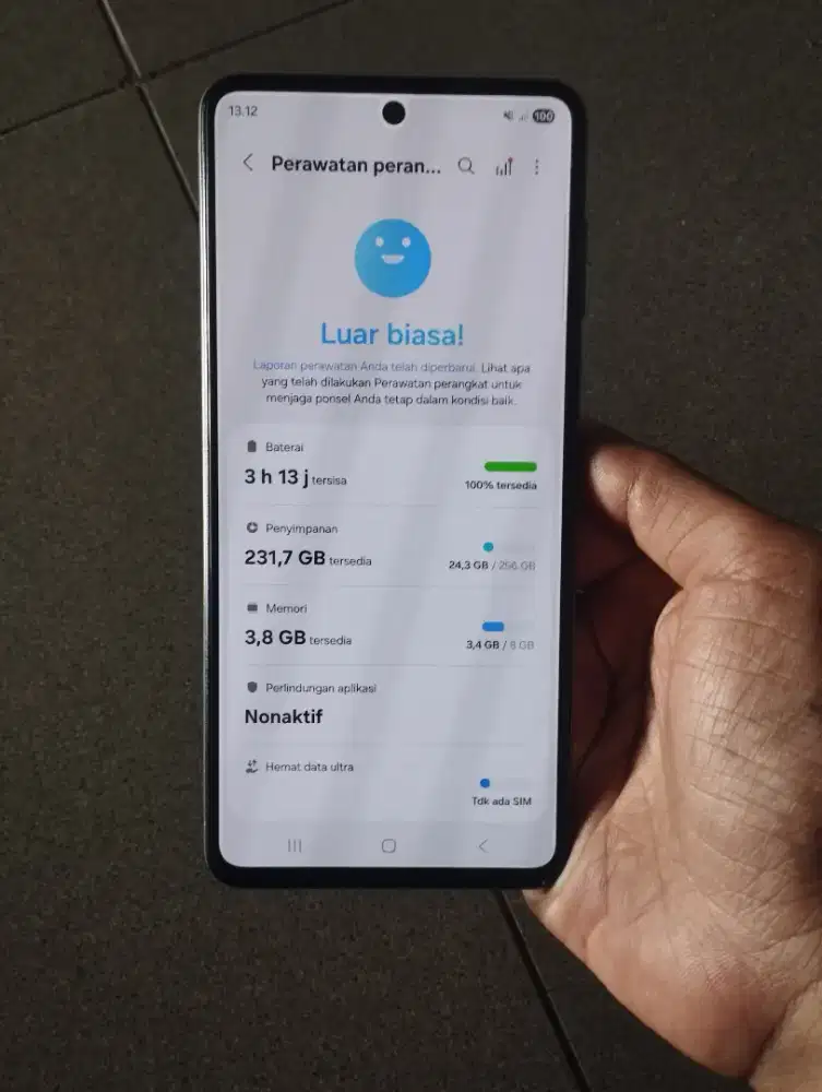 Samsung m54 5G NFC ram 8/256 fullset original
