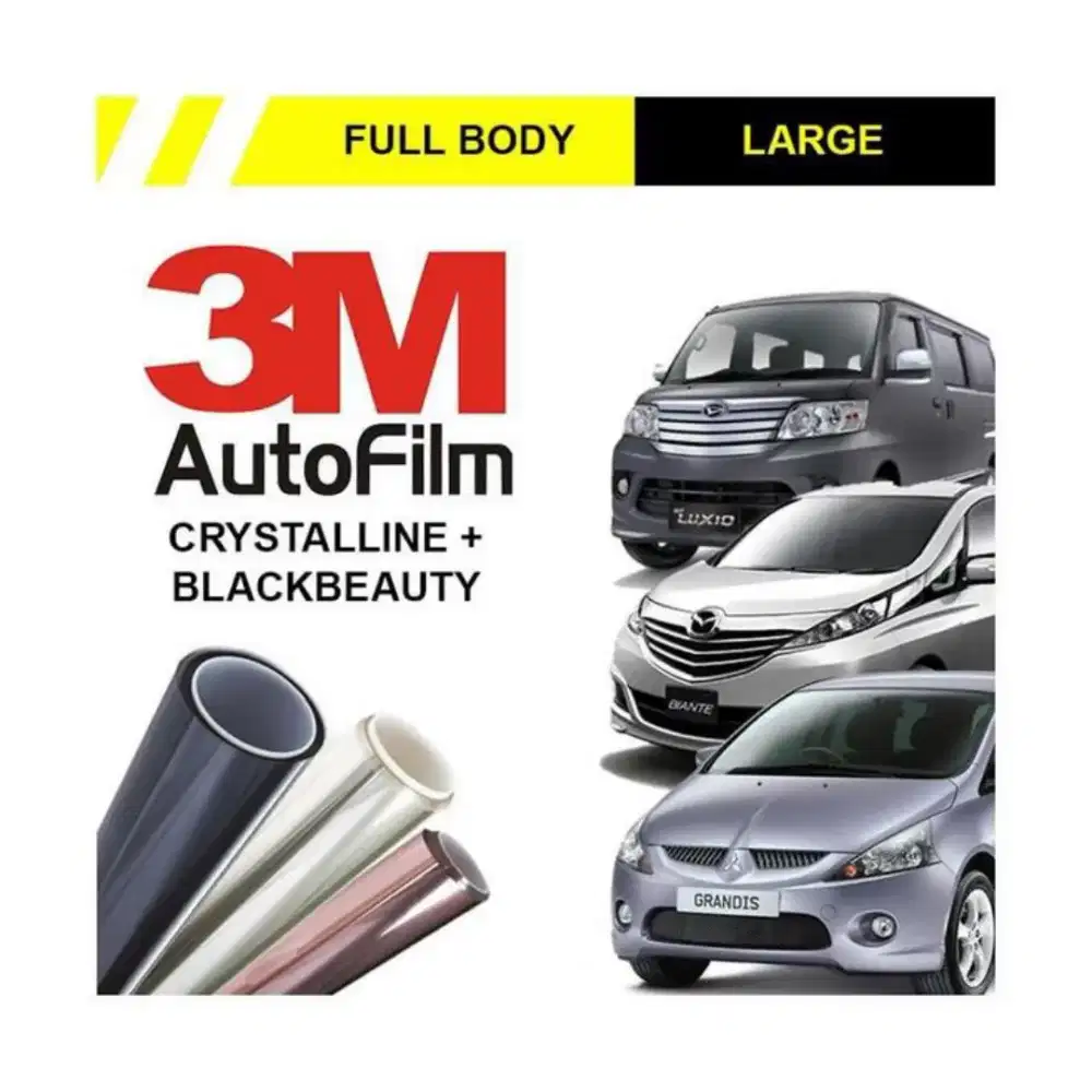 Kaca film mobil dan gedung 3M auto film
