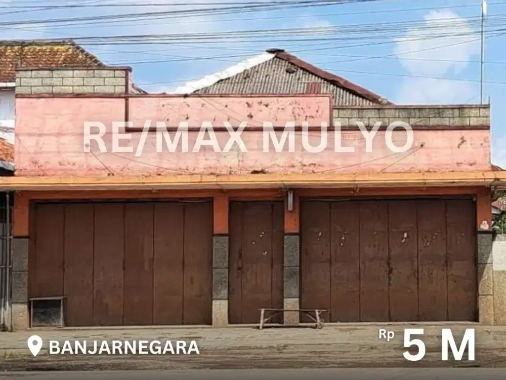 Gudang Dijual Cocok Untuk Usaha Wilayah Strategis di Banjarnegara