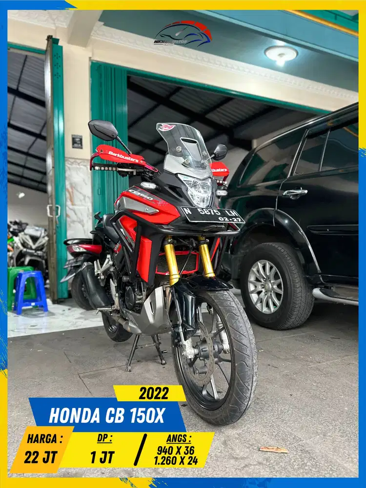 HONDA CB 150X 2022 LIKE NEW MASZEHH HIKMAH MOTOR KEPUH