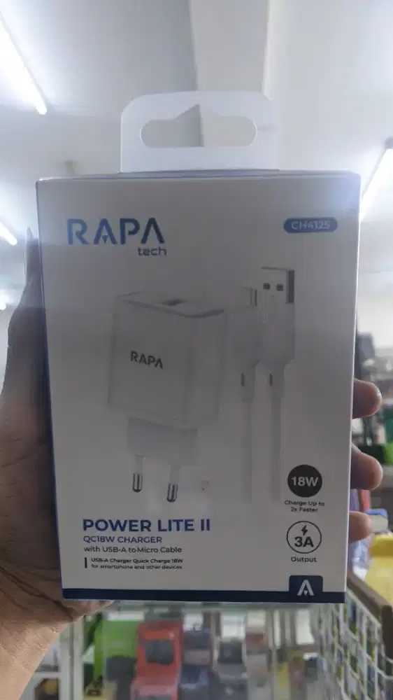 TRAVEL CHARGER TYPE MICRO RAPA TECH POWER LITE II