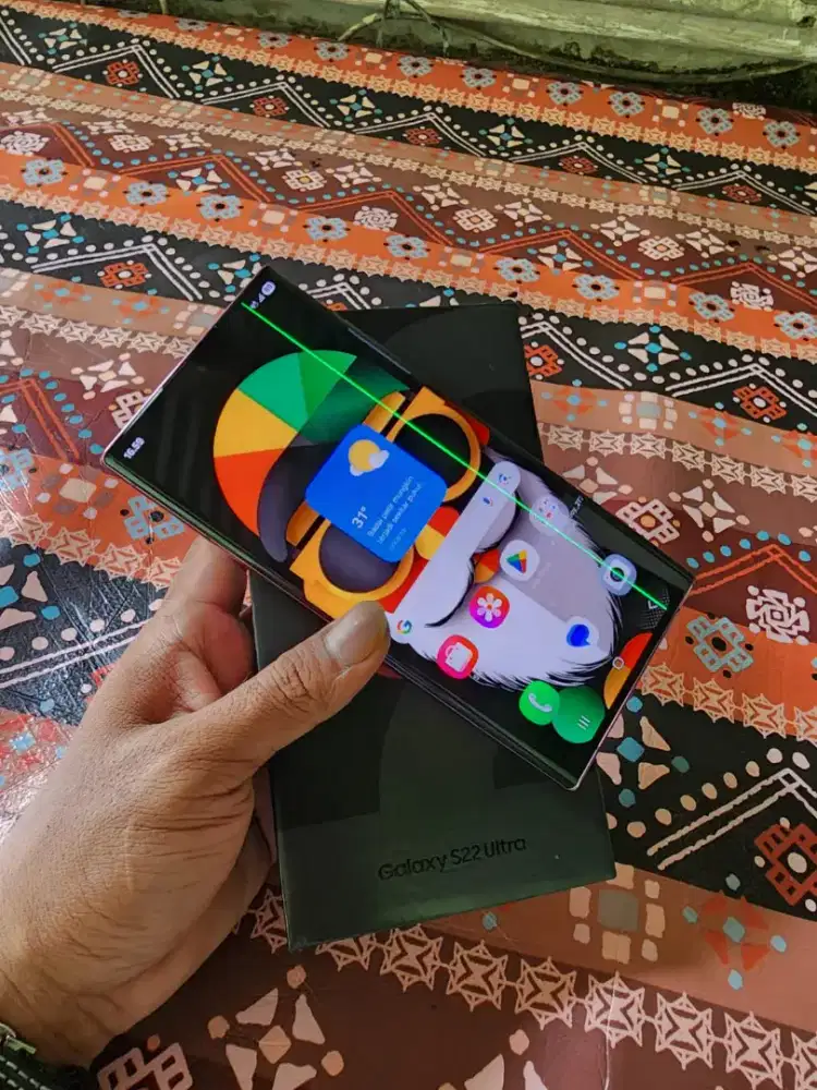 Samsung S22 ultra 12/256Gb resmi sein minus cek deskrip dan foto