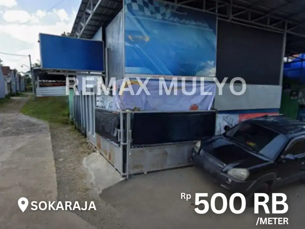 Tanah Dijual Wilayah Sokaraja, Akses Mobil Cocok Untuk Hunian/Usaha