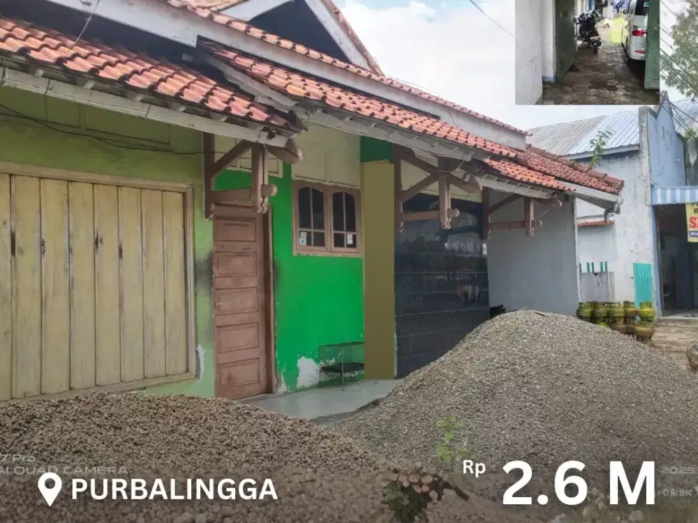 Dijual Tanah dan Bangunan Rumah Cocok untuk Kos Area Purbalingga