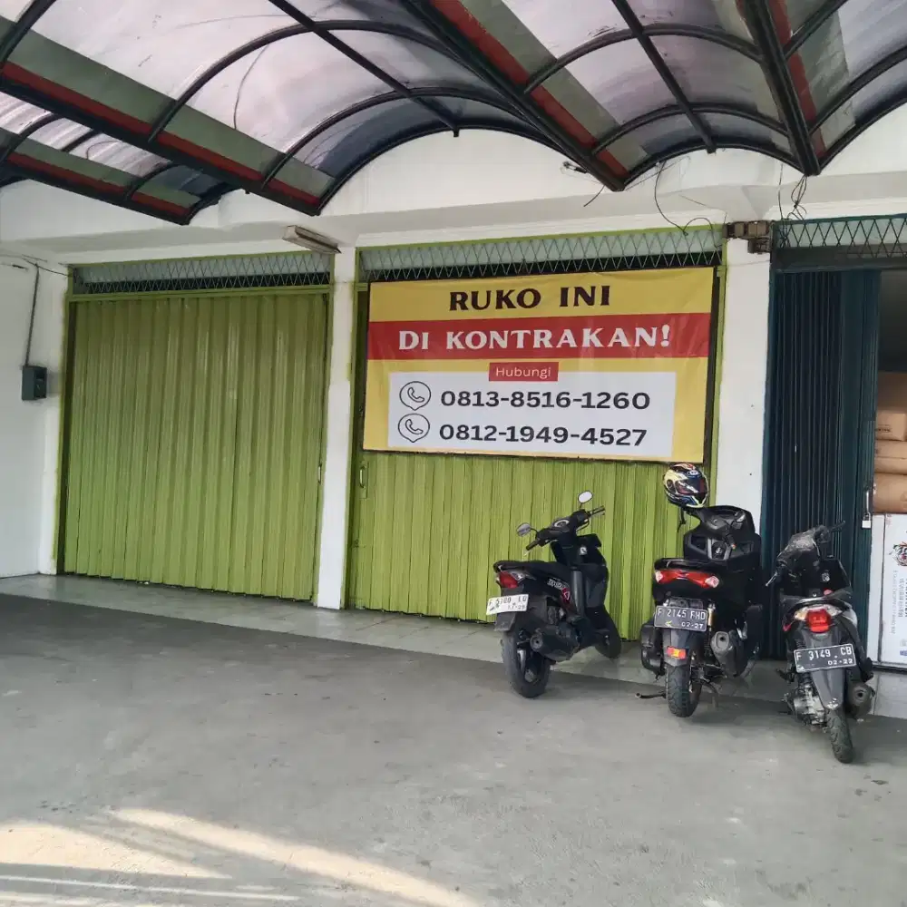 Disewakan ruko 2 lantai 75 jt per tahun (tanpa perantara)