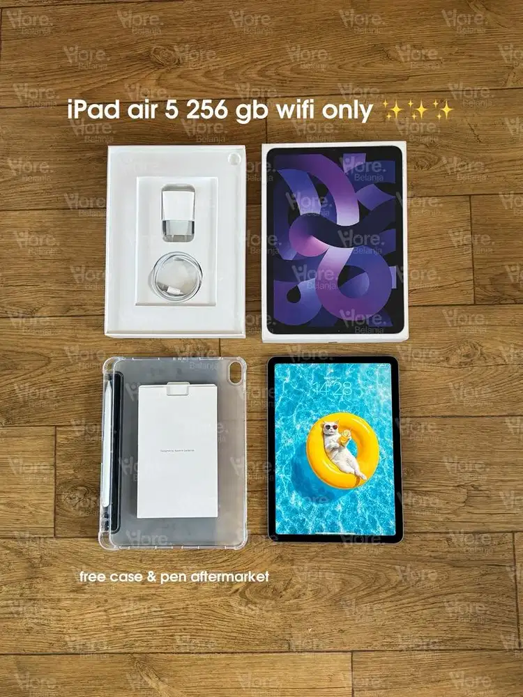 iPad air 5 M1 256 gb wifi only free pen
