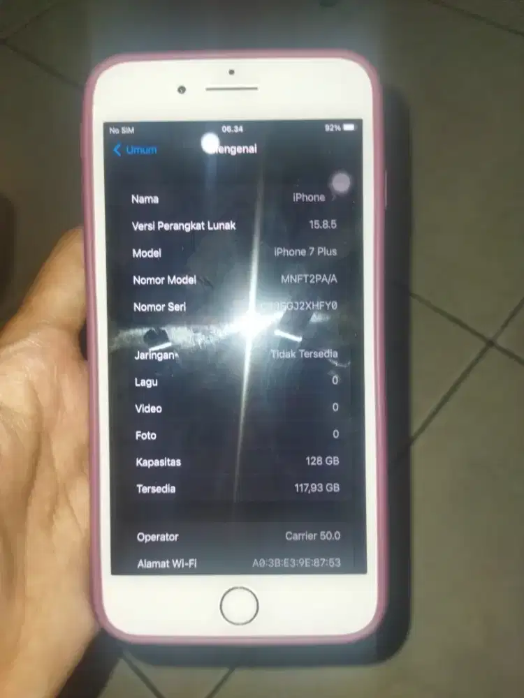 Iphone 7 plus 128 GB ibox