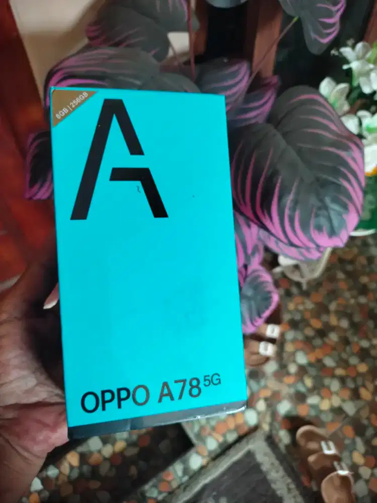 Oppo A78(5G)8/256 segel dos (Baru)ex jatah akhir tahun.cuman 1bj.PASS