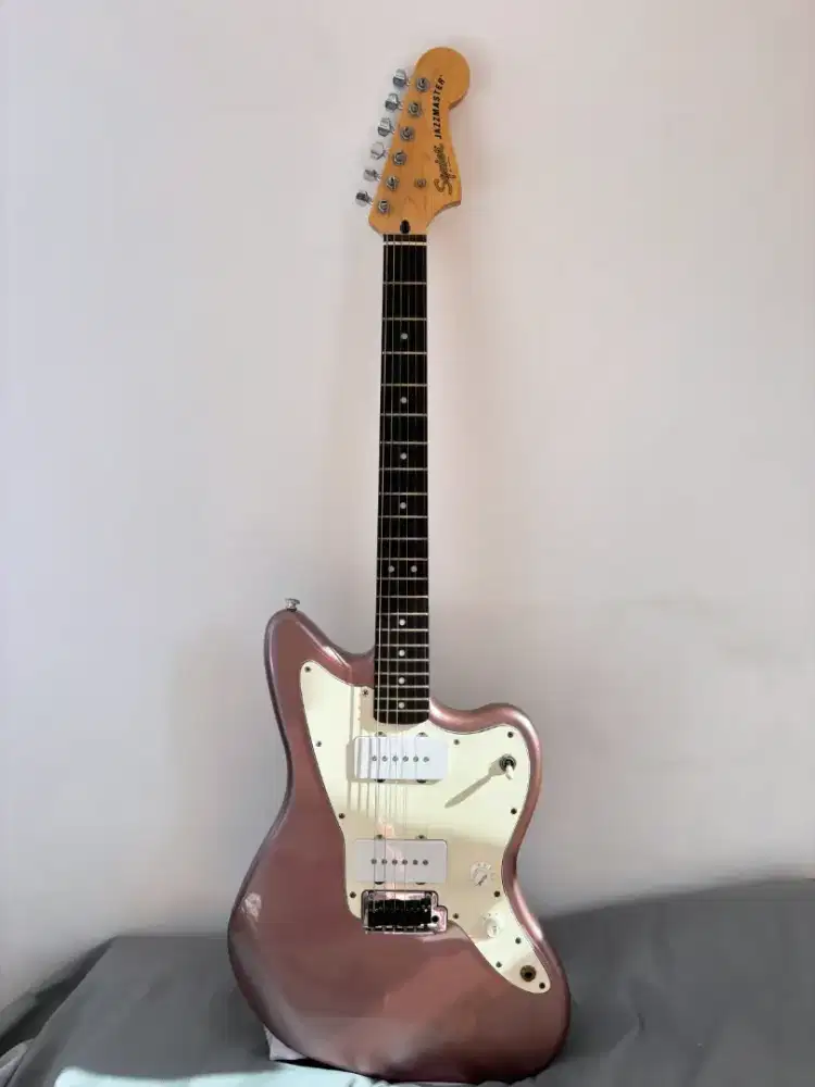 Gitar Squire affinity jazzmaster Burgundy