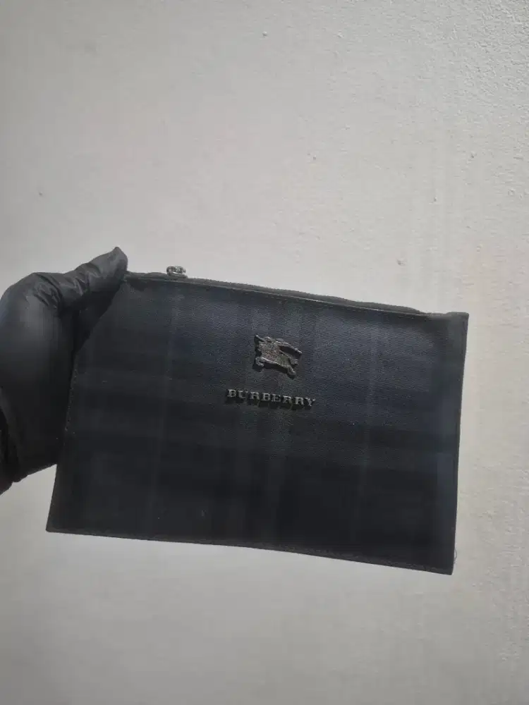 Clutch handbag burberry leather good quality