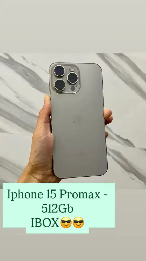 Iphone 15 promax 512gb ibox