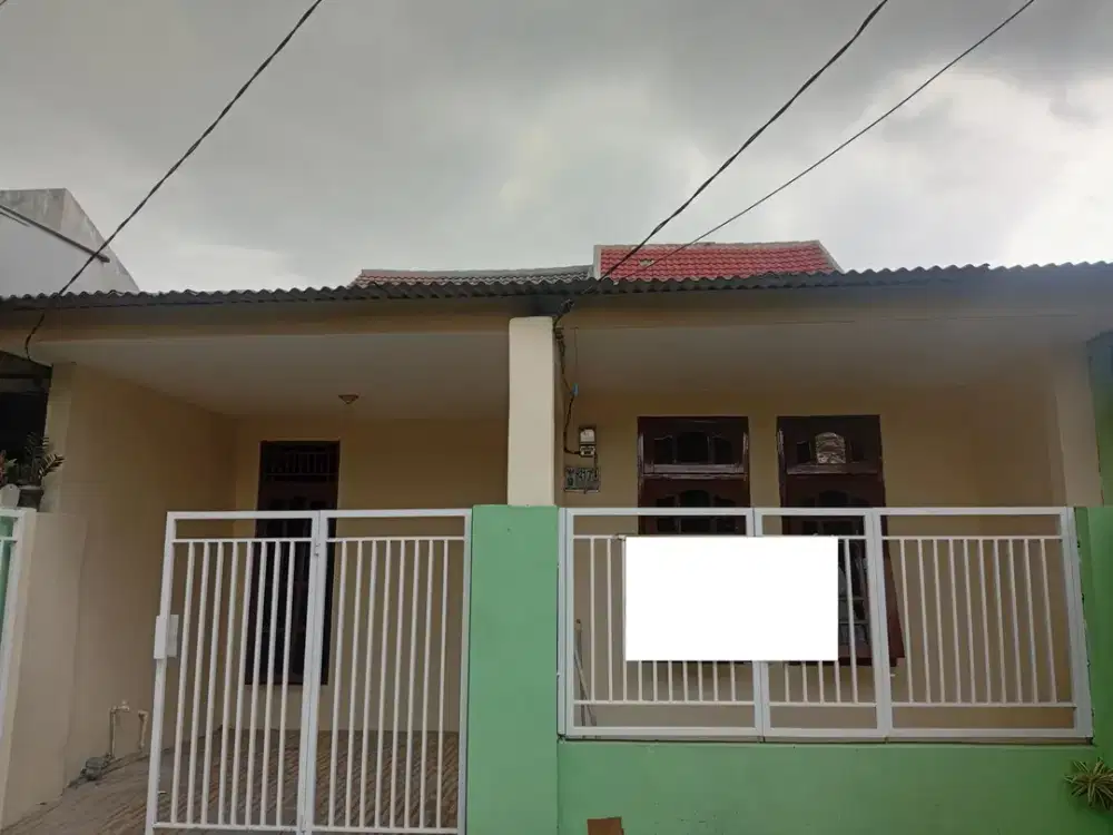 Rumah 1 Lantai Akses Dekat Stasiun Bekasi Siap KPR Hadap Timur J-39239