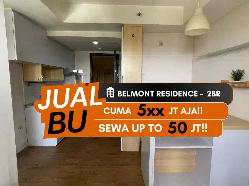 JUAL APARTEMEN BELMONT RESIDENCE PURI 2BR FURNISHED KEBON JERUK