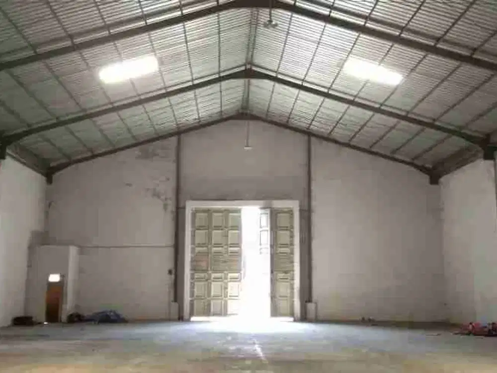 gudang dua Unit siap huni pergudangan mabar RPH luas murah medan