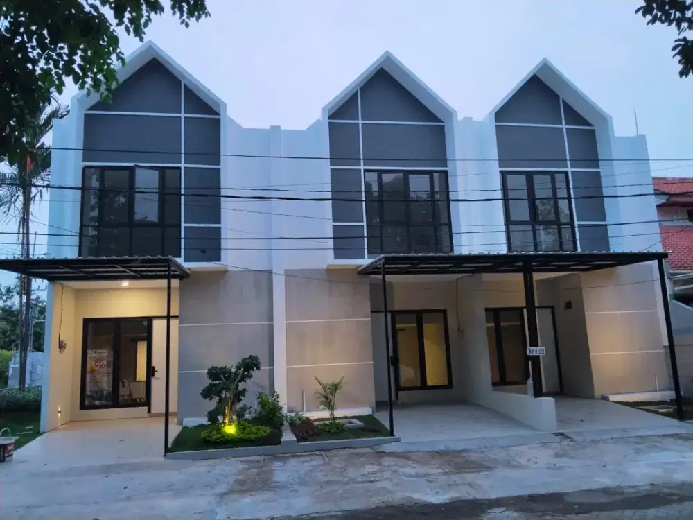 RUMAH RUNGKUT ASRI TIMUR 2 LANTAI MINIMALIS MODERN