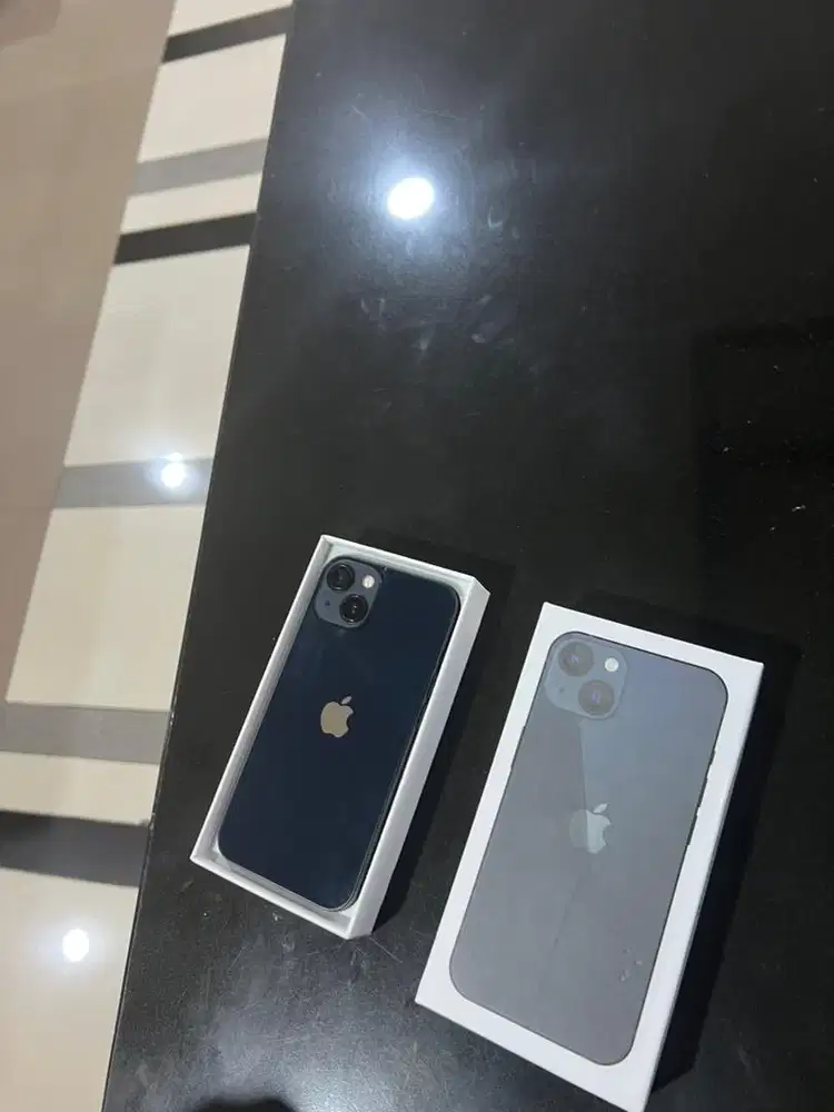 iphone 13 128gb social hitam apple baru