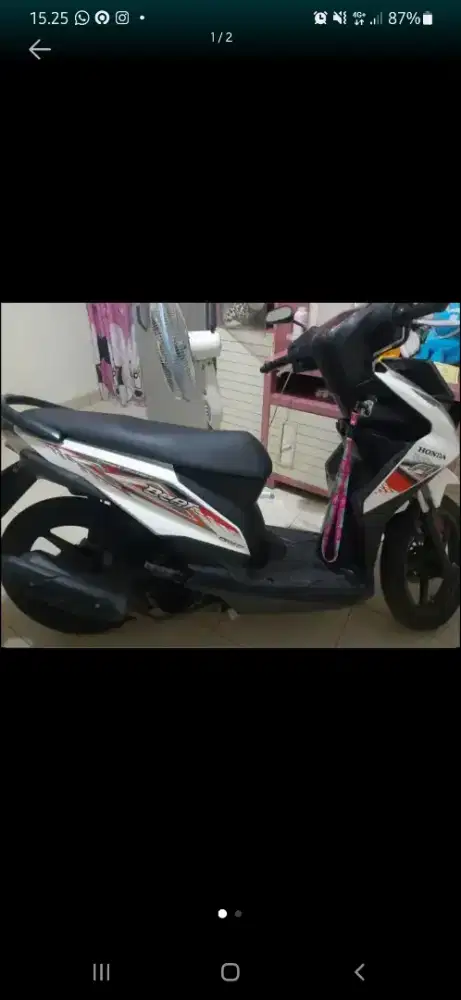 Beat 2014 akhir Warna putih